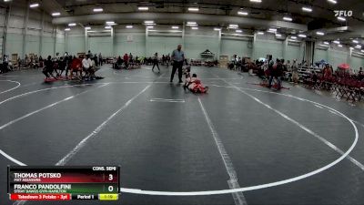 120 lbs Cons. Semi - Thomas Potsko, Mat Assassins vs Franco Pandolfini, Stray Dawgs Gym-Hamilton