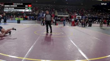 130 lbs Cons. Round 2 - Gemma Johnson, Forest Grove vs Kyra Moore, Middleton