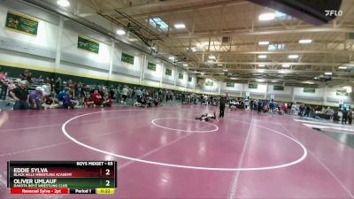 65 lbs Quarterfinal - Oliver Umlauf, Dakota Boyz Wrestling Club vs Eddie Sylva, Black Hills Wrestling Academy