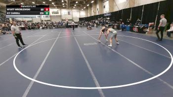 165 lbs Finals (8 Team) - Wyatt Wroblewski, Ravenna vs Ky Cargill, Central Valley