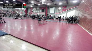 100 lbs Quarterfinal - Kylie-ann Thach, Eleanor Roosevelt vs Riley Rivera, Elsinore