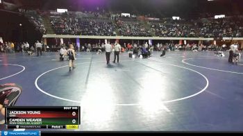 93 lbs Round 5 - Camden Weaver, Moen Wrestling Academy vs Jackson Young, Iowa