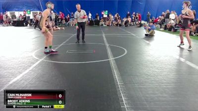 105 lbs Round 7 (8 Team) - Cain Mlinarsik, Terps Xtreme vs Brody Adkins, Olmsted Falls