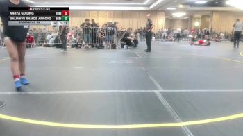 109 lbs Round Of 32 - Anaya Guiling, Yorba Linda HS vs Dalianys Ramos Arroyo, Dominate WC