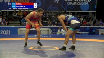 74 kg Round Of 16 - Krisztian Biro, Rou vs Asomiddin Hasanov, Uzb
