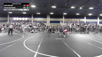 126 lbs Round Of 128 - Colt Boyles, DC Elite vs Dylan Mathews, Rawc