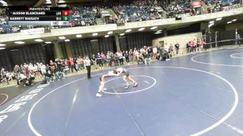 132 lbs Champ. Round 2 - Jaxson Blanchard, Sandwich vs Garrett Waisath, Unattached