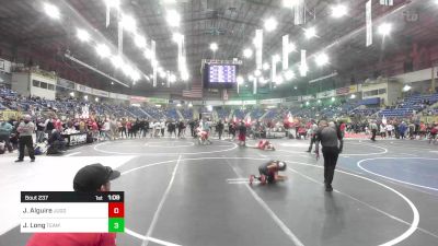 65 lbs Quarterfinal - Jd Alguire, Juggernaut WC vs Jaxson Long, Team Grand Valley Elite