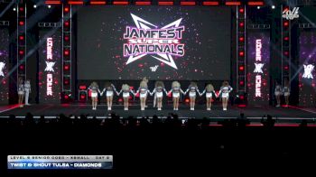 Twist & Shout - Tulsa - Diamonds [2026 L6 Senior Coed - XSmall DAY 2] 2026 JAMfest Cheer Super Nationals