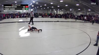 26 lbs Quarterfinal - Winston Krcilek, Louisville Wrestling Club vs Henry Cahow, Nebraska City Wrestling Club