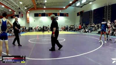 120 lbs Cons. Round 2 - Alexander Panos, River City Wrestling LLC vs Jaeyun Jeong, Tech Squad Wrestling Club