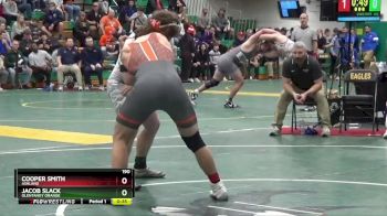 190 lbs Cons. Round 4 - Jacob Slack, Olentangy Orange vs Cooper Smith, Ashland