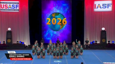 Cheer Sport Sharks - Kitchener - Sixgill Sharks [2026 L6 U18 Non Tumbling Finals] 2026 The Cheerleading Worlds