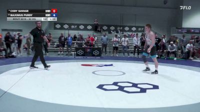 92 kg Cons. Semis - Cody Savage, Ranger 47 Wrestling Club vs Maximus Purdy, Big Game Wrestling Club