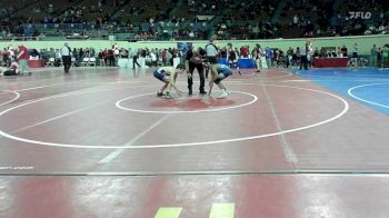 92 lbs Round Of 16 - Maddox Moore, Oklahoma Wrestling Academy vs Kaden Willms, Kingfisher YellowJackets