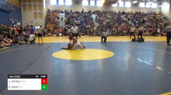 106 lbs Round Of 64 - Josh Hartley, Palm Harbor University High School vs Scotty Davis, Top Gun Wrestling Academy