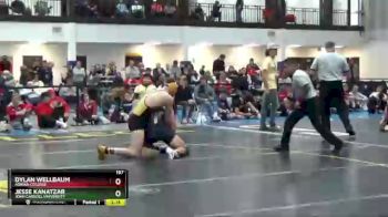 197 lbs Quarterfinal - Dylan Wellbaum, Adrian College vs Jesse Kanatzar, John Carroll University