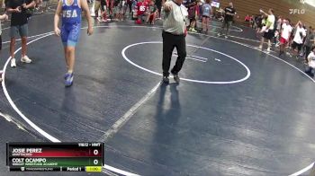 Round 5 - Josie Perez, Unattached vs Colt Ocampo, Wright Wrestling Academy