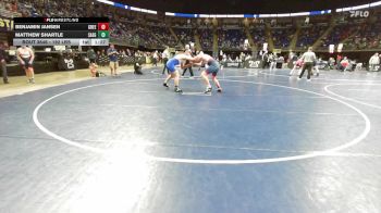 192 lbs Round Of 16 - Benjamin Jansen, Greencastle-Antrim vs Matthew Shartle, Saegertown