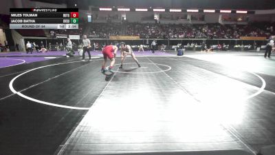 141 lbs Round Of 64 - Miles Tolman, Rutgers vs Jacob Batha, Grand Valley State