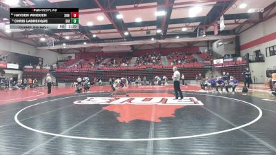 157 lbs Champ. Round 1 - Hayden Whidden, SIUE vs Chris Labrecque, Northern Iowa