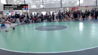 59 lbs Round 3 - Gauge Ferdinand, Kuna Klub vs Wyatt Behm, East Idaho Elite Wrestling Club