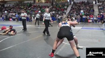 120 lbs Cons. Round 1 - Canton Smith, Ark City vs Jace Lewis, Trailblazer