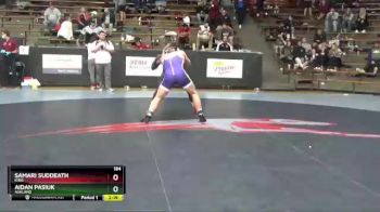 184 lbs Champ. Round 1 - Samari Suddeath, King vs Aidan Pasiuk, Ashland