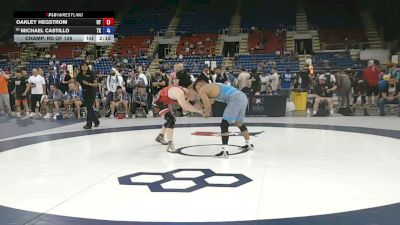 165 lbs Champ. Rd Of 128 - Oakley Hegstrom, Utah vs Michael Castillo, Texas