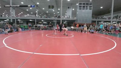 105 lbs Rr Rnd 2 - Abby Guzzo, Apache - Girls vs Cidney Schaffer, Steel Valley Vixens - Girls