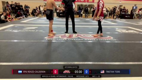 Tristan Todd vs Ryu Renzo Calderon 2024 ADCC Austin Open