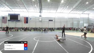 61 kg Quarterfinal - Jared Ortega, TUF California Wr Ac vs Tucker Goodman, Payson WC