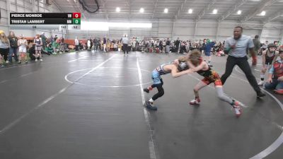 56 lbs Finals (8 Team) - Pierce Monroe, Valor Wrestling vs Tristan Lambert, Mitten Mayhem