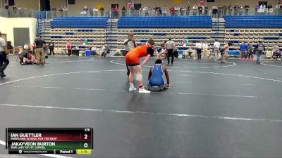 175 lbs Champ. Round 2 - Jakayveon Burton, Our Lady Of Mt. Carmel vs Ian Guettler, Maryland School For The Deaf