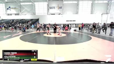 126 lbs Cons. Round 4 - Kyle Kitson, Whitney Point Wrestling vs Kaden Tibere, Club Not Listed