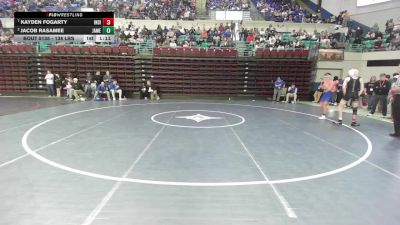 138 lbs Quarterfinal - Kayden Fogarty, Indian Land vs Jacob Rasamee, James Island