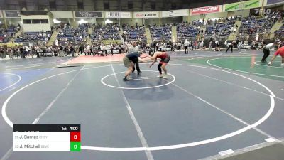 165 lbs Consi Of 16 #1 - Jerome Barnes, Cheyenne Mountain vs Jake Mitchell, Severance MS