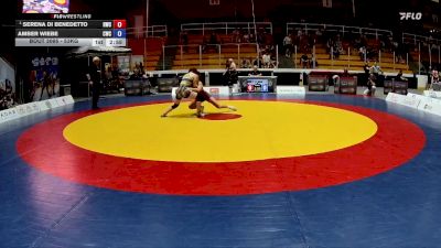 53kg Round 2 - Serena Di Benedetto, Hamilton Wrestling Club vs Amber Wiebe, Cattown Wrestling Club