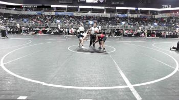 174 lbs Round Of 16 - Isaiah Bush, Belleville West vs Korben Johnson, Warrenton MO _ Warrenton High School