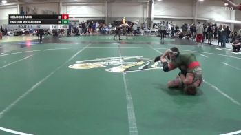 157 lbs Semifinal - Easton Worachek, UW Parkside vs Holden Huhn, Unattached