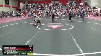 70 lbs Semifinal - Grant Russom, River Rats Wrestling Club vs Maverick Hood, Gulf Coast Wrestling Club