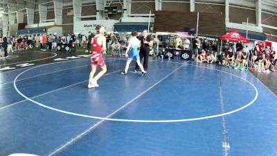 100 lbs Champ. Round 2 - Nicholas Ticknor, Wyoming vs Zayne Benson, Colorado
