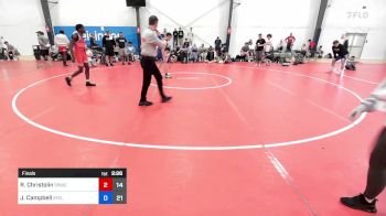 66 kg Final - Ronnie Christolin, South Side Blue vs Jack Campbell, Steller Trained Bane