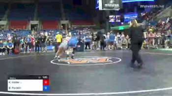 164 lbs Consi Of 8 #2 - Kalee Holder, Alabama vs Bella Porcelli, Iowa