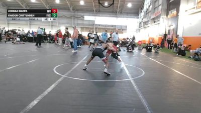 106 lbs Round 6 (8 Team) - Jordan Bates, Freakztyle Wrecking Crew vs Kaiden Crittenden, FORGE