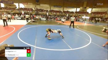 58 lbs Semifinal - Jd Alguire, NM Bad Boyz vs Chase Chelewski, Colorado Outlaws