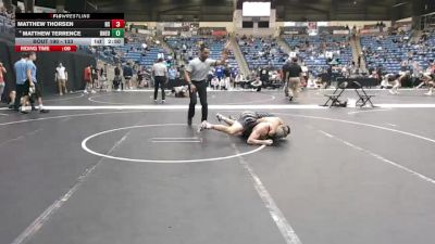 133 lbs Cons. Round 2 - Matthew Thorsen, High School vs Matthew Terrence, Doane University