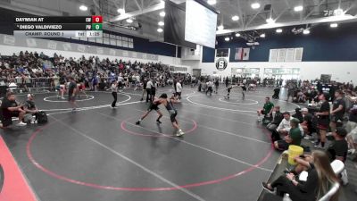 150 lbs Champ. Round 1 - Daymian At, Chino Wrestling vs Diego Valdiviezo, Poway Wrestling