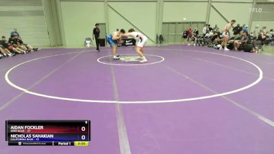 285 lbs Round 2 (8 Team) - Aidan Fockler, Ohio Blue vs Nicholas Sahakian, California Blue