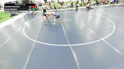 Junior Boys - 138 lbs Cons. Round 3 - Cole Fenwick, Empire vs Patrick Provost, Zumwalt Wrestling Club